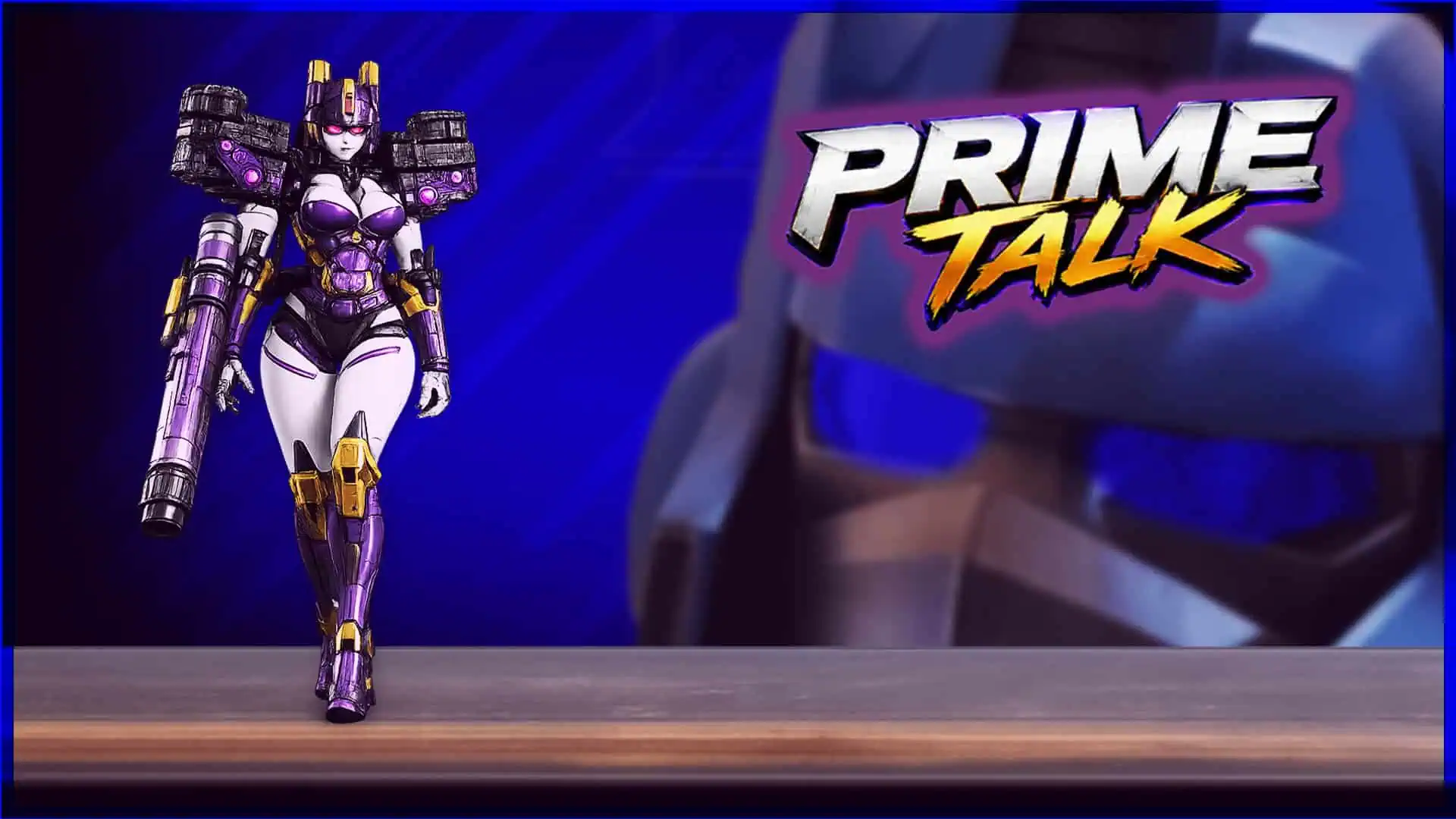 Majin Planet Prime Talk Robot Figure Detailed robot figure from Prime Talk series on display at Majin Planet.