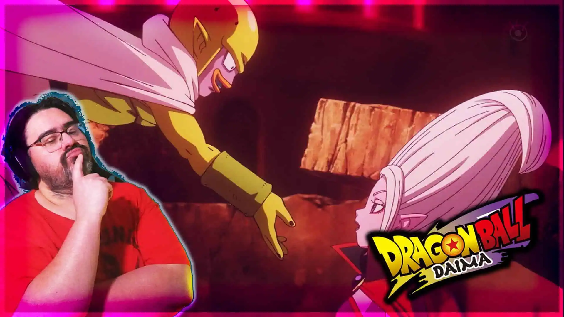 Majin Planet scene from Dragon Ball Diama Episode 20 with characters in action.