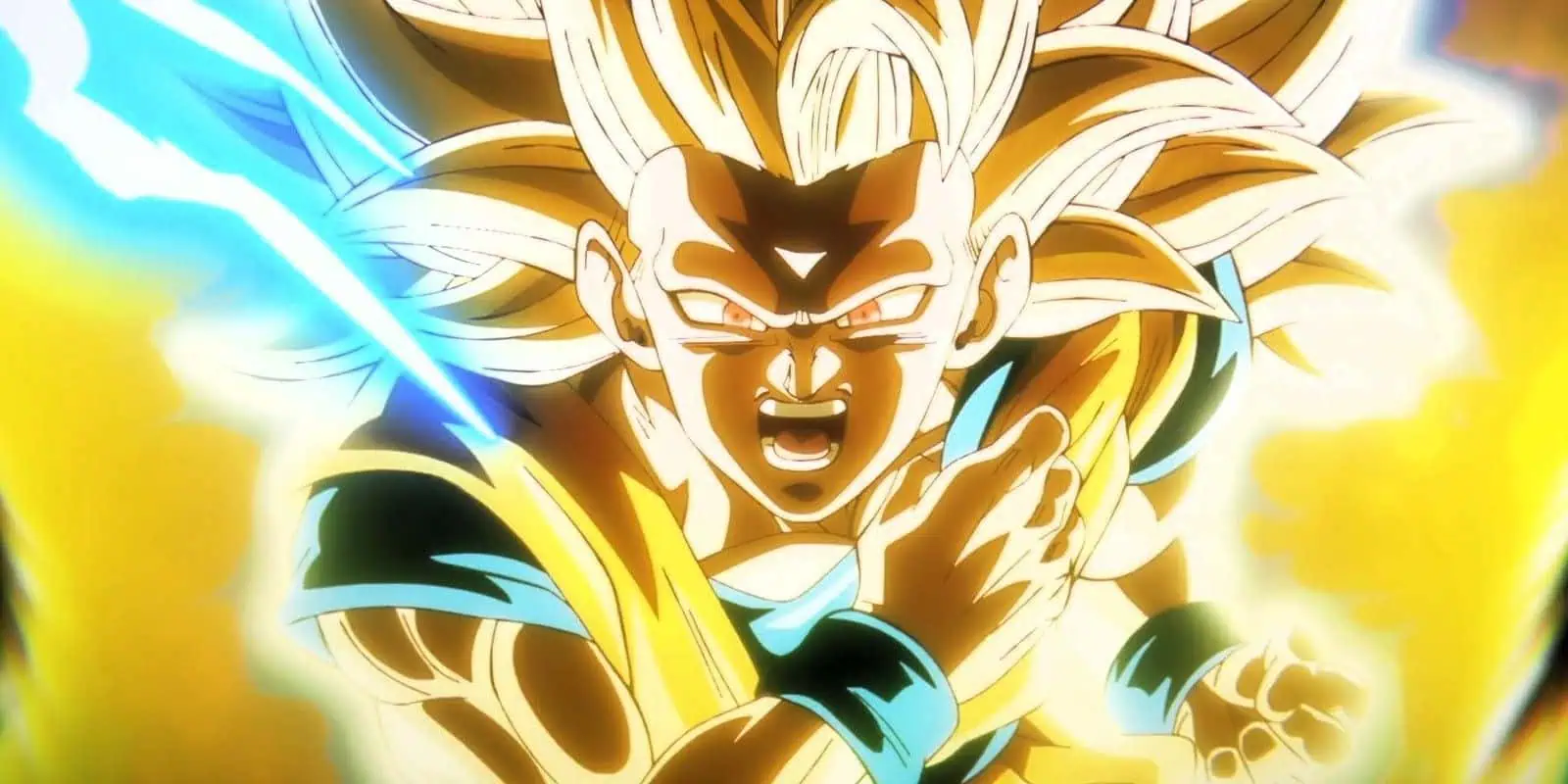 Goku transforming into SS4 in Daima