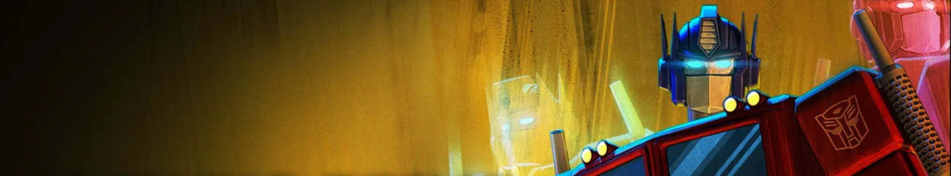 Detailed image of Optimus Prime from Transformers with vibrant colors.