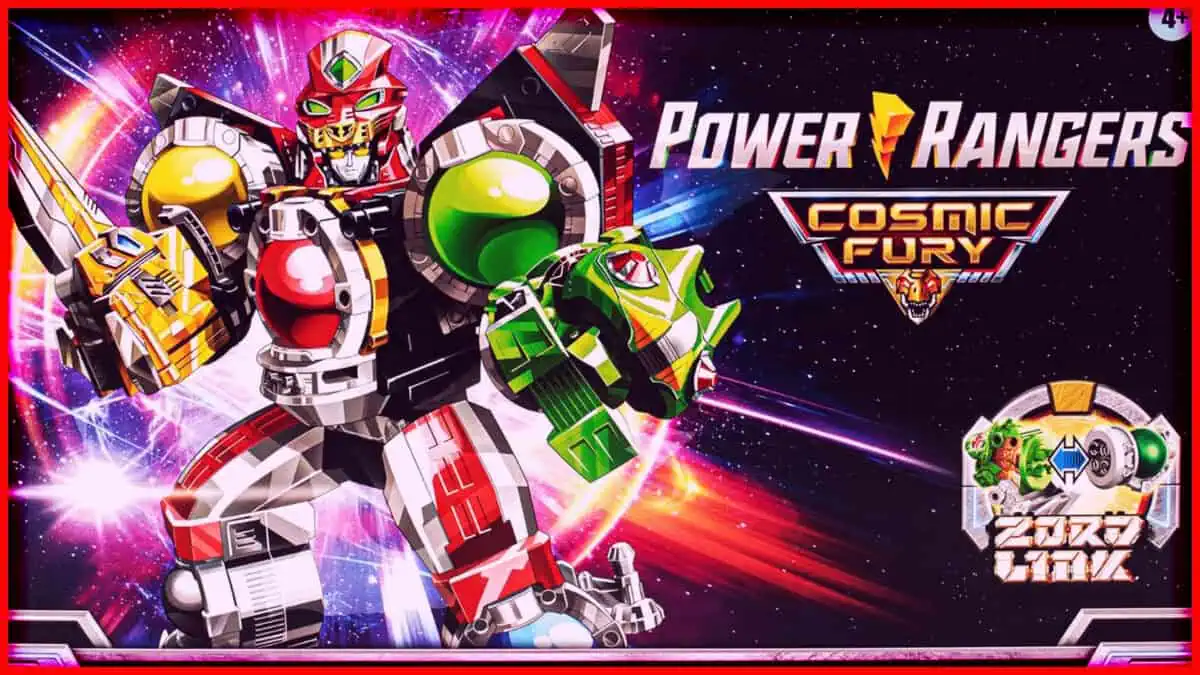 Detailed image of Power Rangers Cosmic Fury action figures and toys. Perfect for collectors and fans.