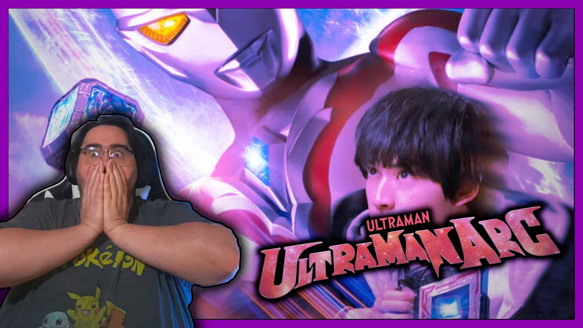 Excited viewer reacting to Ultraman Ultramancare episode finale.