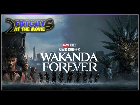 Official poster for Black Panther Wakanda Forever featuring characters and title.