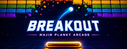 Majin Planet Arcade Breakout game banner