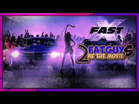 Dynamic scene from Fast X featuring a car, dancing woman, and energetic crowd.