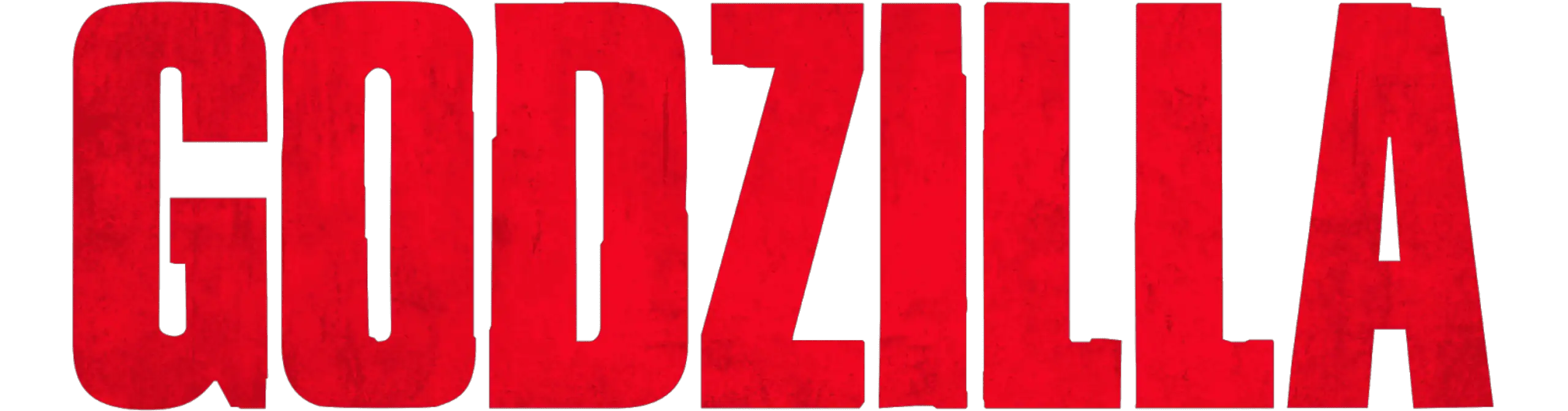 Godzilla Movie Poster Iconic Godzilla monster movie poster with fiery background.