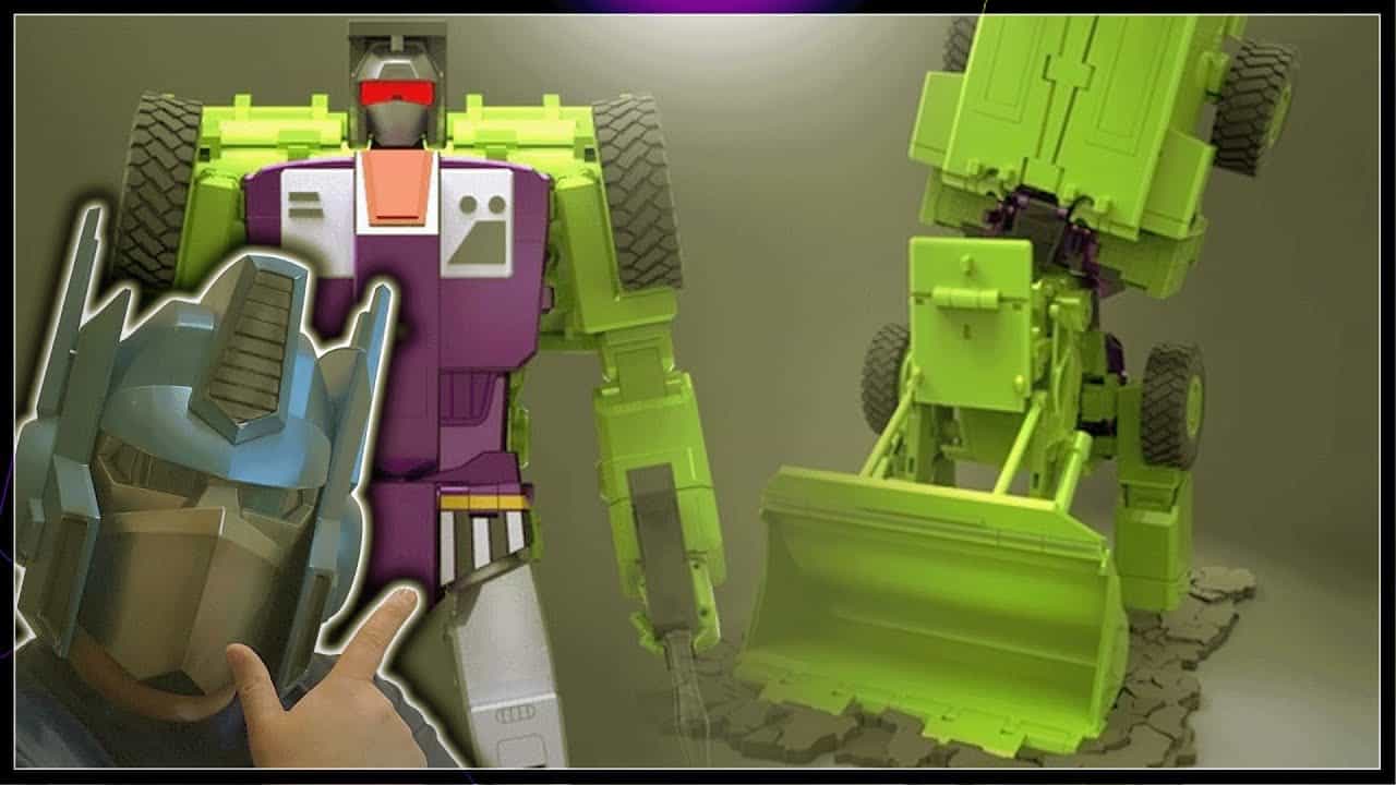 First Look: X-Transbots MX-41 Ground Bite Action Figure (Not Scraper)