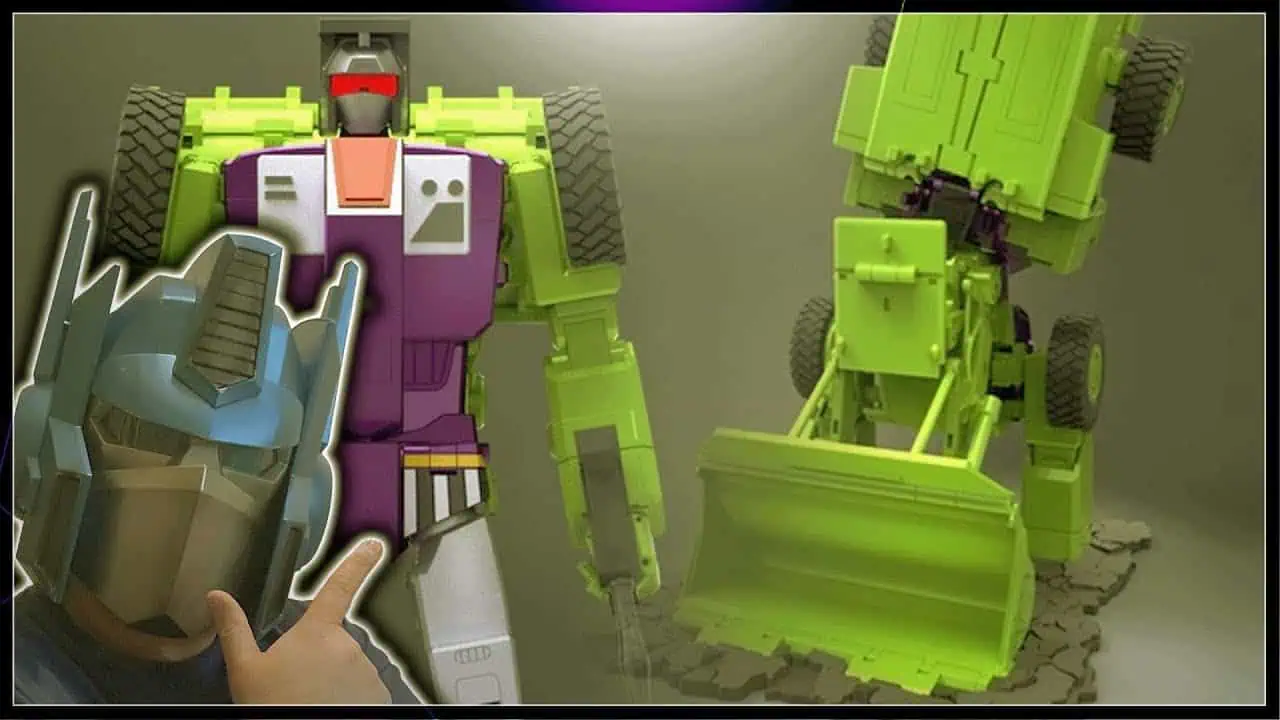 First Look: X-Transbots MX-41 Ground Bite Action Figure (Not Scraper)