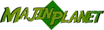 Majin Planet logo featuring vibrant green and black design elements.