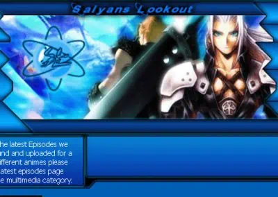 Saiyan warrior overlooking the planet from a high vantage point.