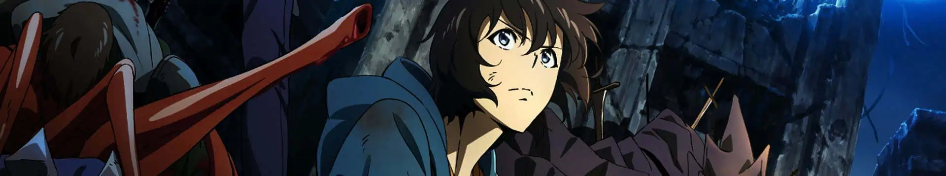 Anime character from Solo Leveling reacting to a scene.